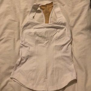 Lululemon size 4 white top